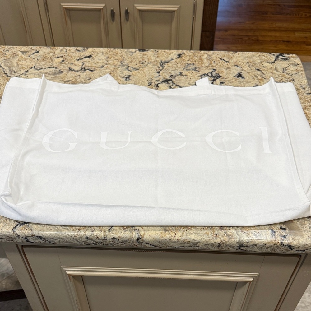 Gucci Ivory Cotton Tote